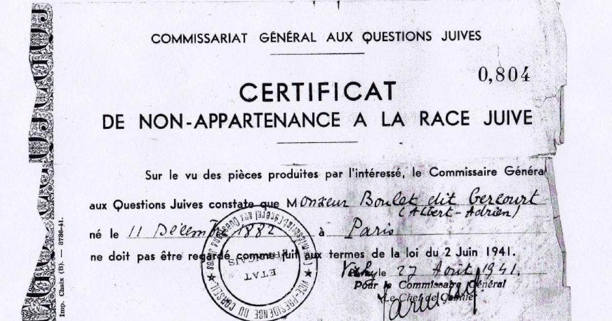 Le passe vaccinal, une mesure de ségrégation que même Vichy n’avait pas osée