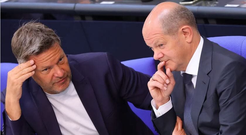 Scholz et Habeck laissent aux Allemands un champ de ruines économiques, par Ulrike Reisner