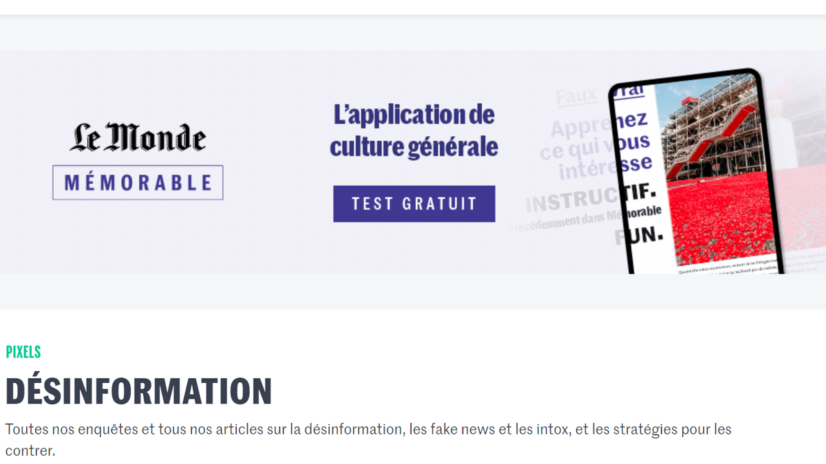 Le Monde: en direct dans la fabrique des fake news gouvernementales!