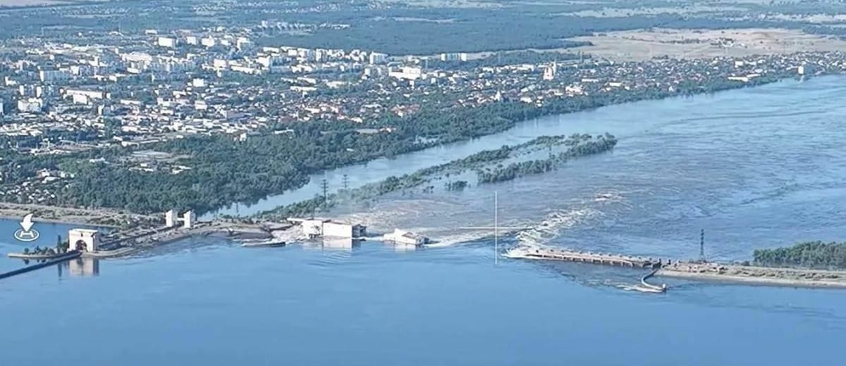 Guerre d’Ukraine Jour 470: Qui a fait sauter le barrage de Nova Kakhovskaïa? [mise à jour]
