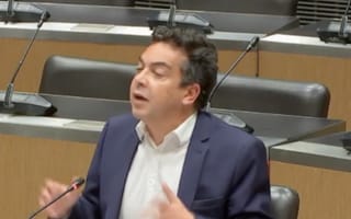Patrick Cohen vire complotiste devant les députés, par Veerle Daens
