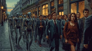 IA et stagflation : quand le rideau se lèvera-t-il sur le Grand Remplacement des cadres européens ?