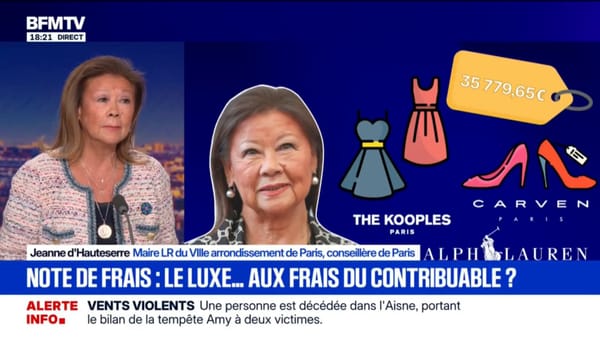 Paris, capitale du chic… payé par le contribuable