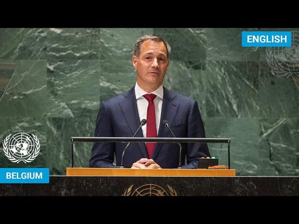 Le grand reclassement de la caste: Alexander De Croo recyclé à l’ONU