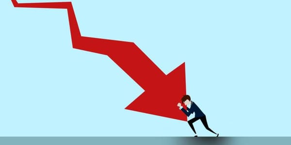 Accélération de la décroissance en avril