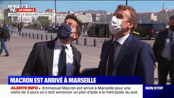 Un Marseille en carton-pâte pour un Macron en mode pain et jeux…