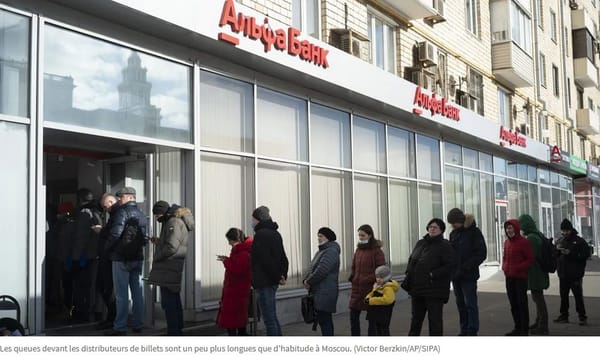 Face aux sanctions, possibilité d’un défaut de paiement en Russie selon le FMI