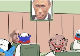 Poutine, un singe au service des Juifs ? la nouvelle représentation des nationalistes ukrainiens