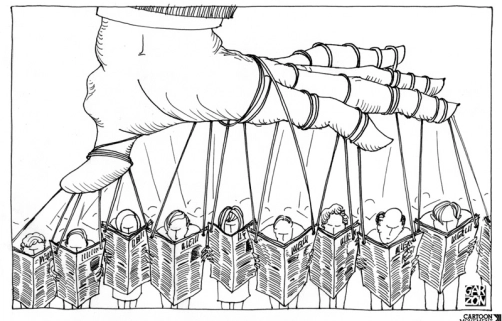 Les deux mâchoires du totalitarisme post-démocratique – par François Martin