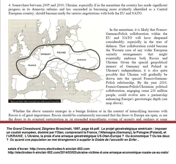 La guerre en Ukraine: ce leurre qui a permis aux Etats-Unis de hameçonner l’Europe! par Alexandre N