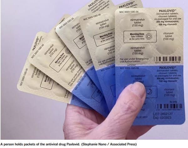Une étude Pfizer confirme l’inefficacité du traitement Paxlovid