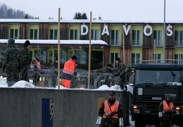 Forum de Davos : sa sécurité coûte « un pognon de dingue »!  par Ulrike Reisner
