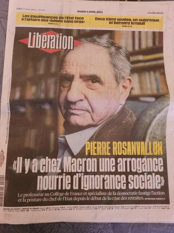 Après les syndicats, l’Université le lâche: Pierre Rosanvallon étrille Macron