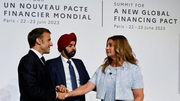 Macron, bon élève du Great Reset