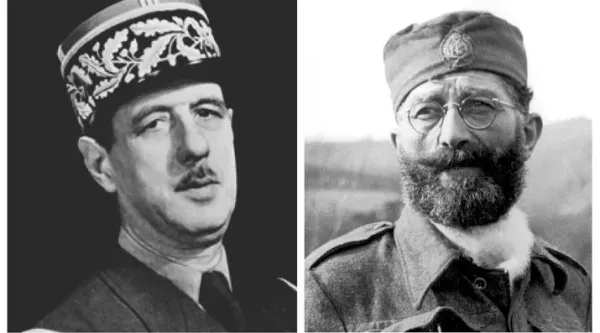 De Gaulle et Mihaïlovic pendant la Seconde Guerre mondiale par Miloslav SAMARDJIC