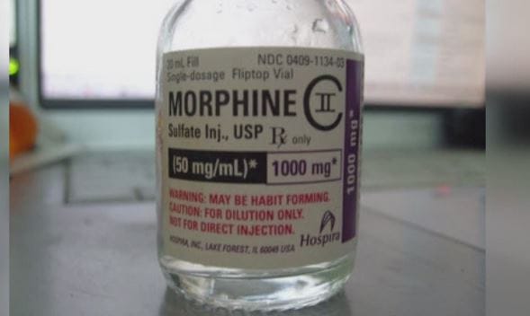 Ardèche : avec Macron, vous ne manquerez jamais de morphine ! par Modeste Schwartz