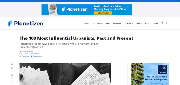 Anne Hidalgo 4e urbaniste la plus influente au monde ! On ne rit pas !