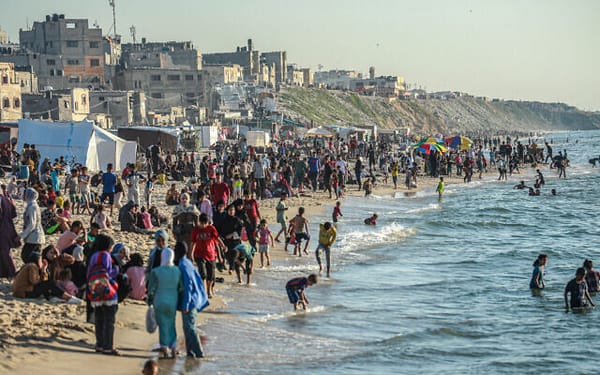 Des images de Gazaouis se baignant en Méditerranée choquent la société israélienne