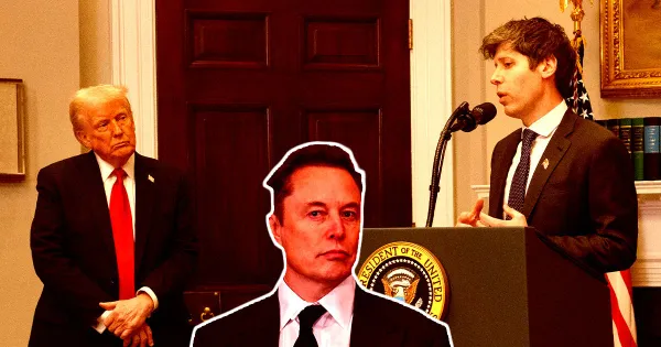 Projet Stargate : Elon Musk étrille le génie de l’IA Sam Altman