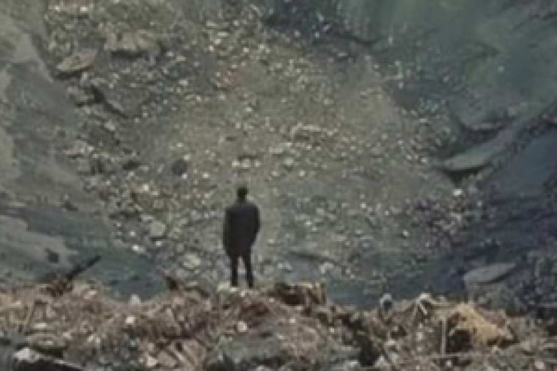 Une photo montre les dégâts du missile hypersonique Orechnik le 21 novembre 2024 à Dnipro