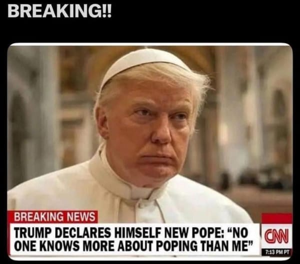Donald Trump va-t-il se nommer pape contre le maintien de 0% de douanes pour le Vatican?