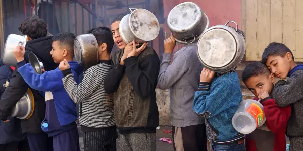 Blocus humanitaire à Gaza : 2,1 millions de personnes menacés de famine