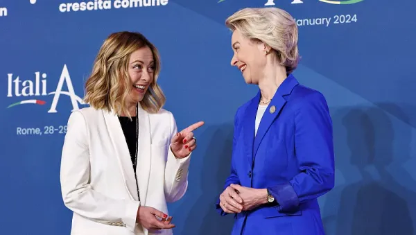 Ursula von der Leyen sauvée par Meloni: « trahison » ou bien « l’Italie d’abord »?