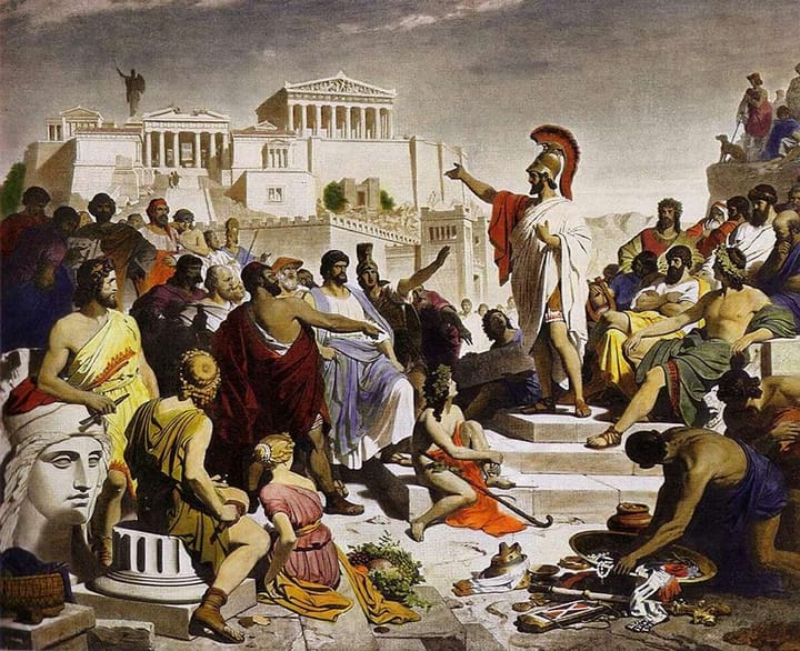 Leçons libertariennes n°18 – Tocqueville et Thucydide face au bellicisme démocratique/occidental/thalassocratique – par Nicolas Bonnal