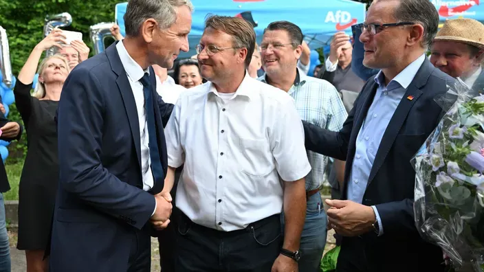 Tabou: surtout ne dites pas que l’AfD grimpe car les Allemands rejettent la guerre d’Ukraine!