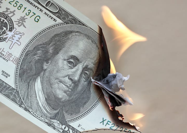 A long terme, tous les dollars seront morts, par Florent Machabert