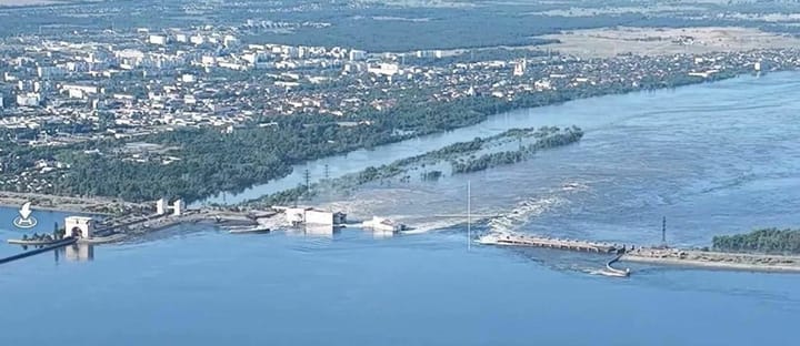 Guerre d’Ukraine Jour 470: Qui a fait sauter le barrage de Nova Kakhovskaïa? [mise à jour]