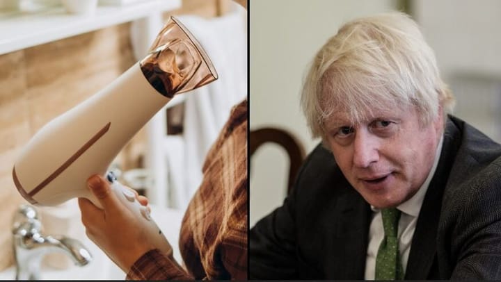 Boris Johnson a questionné les scientifiques sur un sèche-cheveux anti-COVID
