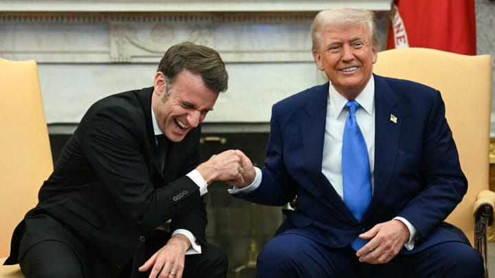 Donald Trump: « Je fais une heure de pause: je reçois Macron! »