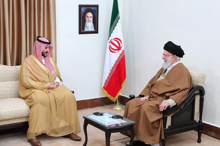 Le ministre saoudien de la Défense a été reçu par le Guide Suprême iranien